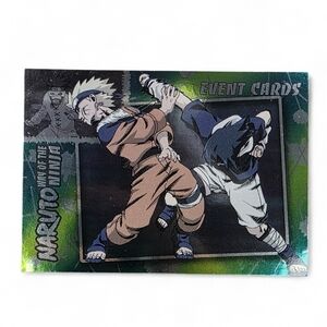 Naruto Event Cards - Green and Black Trading Card